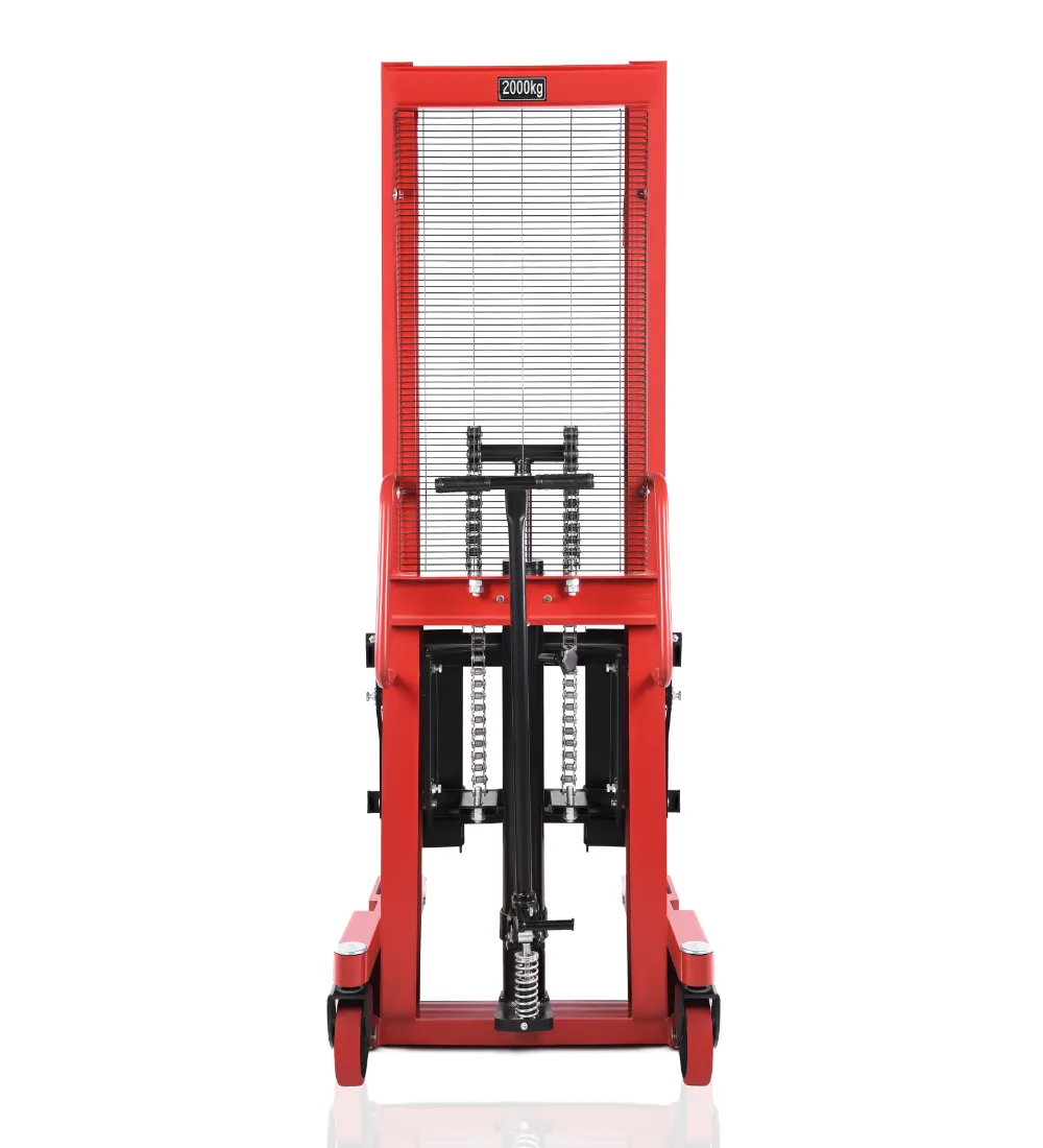 استاکر دستی ۲ تن ارتفاع ۱.۶ متر هاردکس سبک مدل HNL-MST2016-LCF