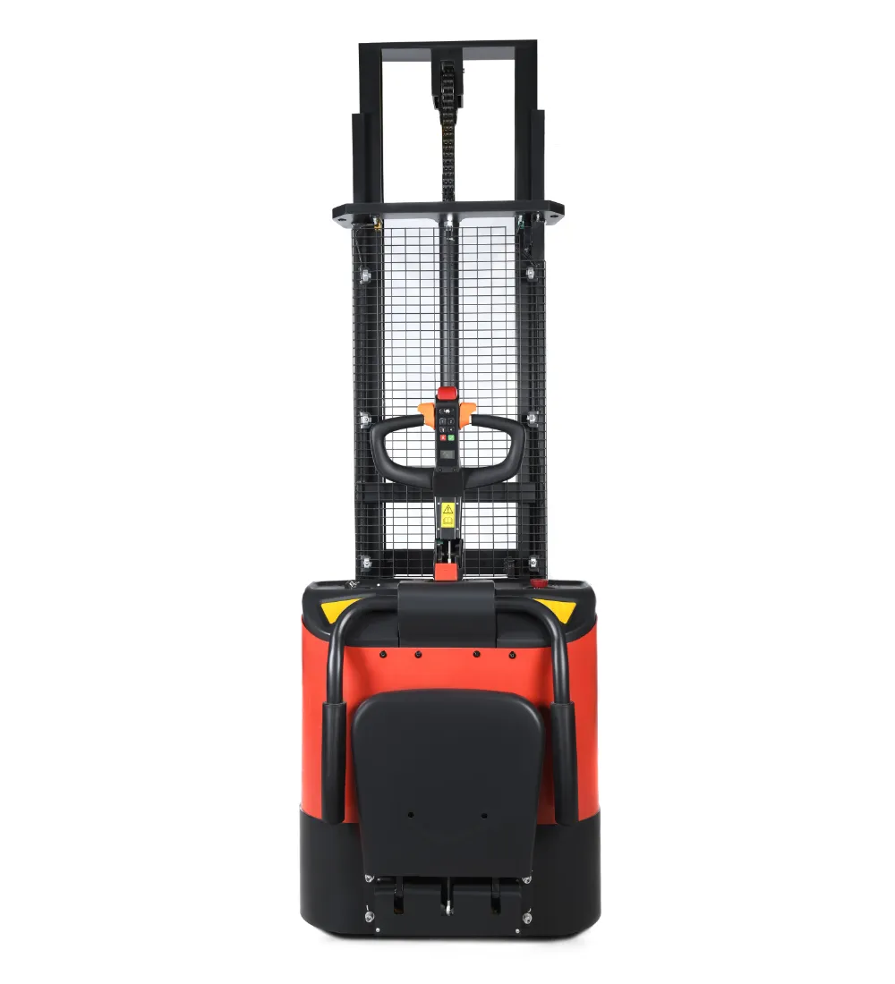 استاکر برقی (شارژی) ۱.۵ تن ارتفاع ۳.۶ متر هاردکس پلیت‌دار مدل HNL-EST1536P