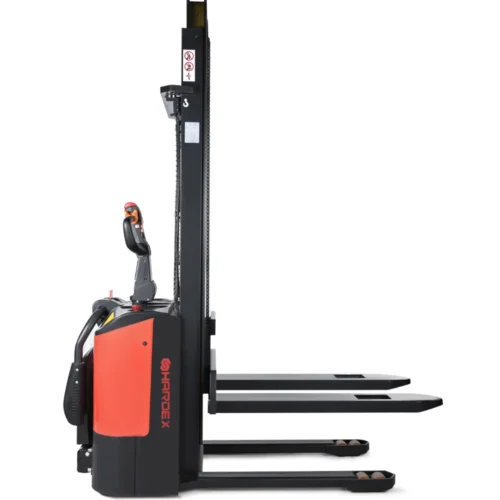 استاکر برقی (شارژی) ۱.۵ تن ارتفاع ۳.۶ متر هاردکس پلیت‌دار مدل HNL-EST1536P