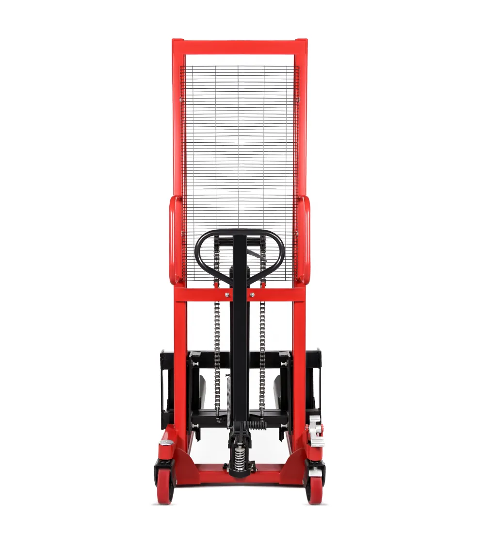 استاکر دستی ۱ تن ارتفاع ۱.۶ متر هاردکس سنگین مدل HNL-MST1016-HCF