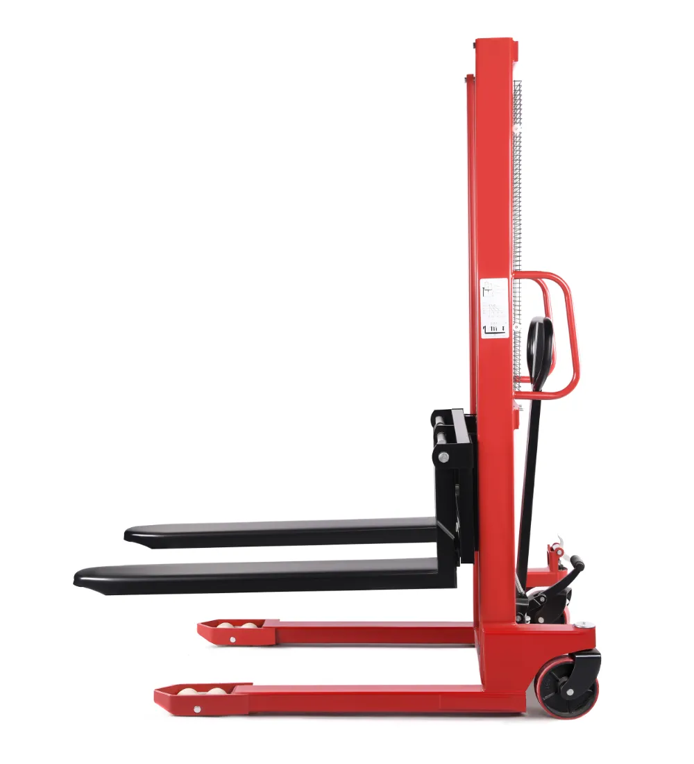 استاکر دستی ۱ تن ارتفاع ۱.۶ متر هاردکس سنگین مدل HNL-MST1016-HCF