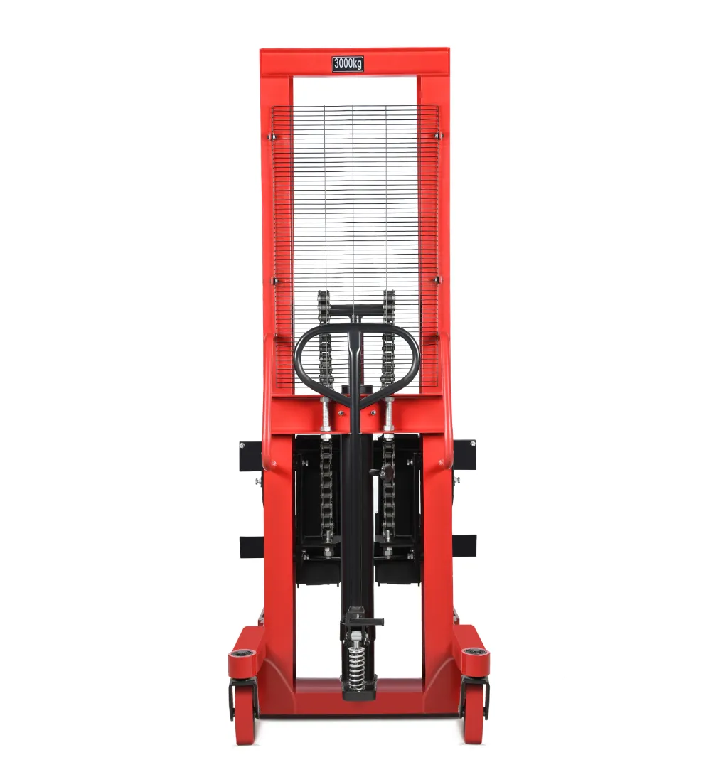 استاکر دستی ۳ تن ارتفاع ۱.۶ متر هاردکس سبک مدل HNL-MST3016-LCF