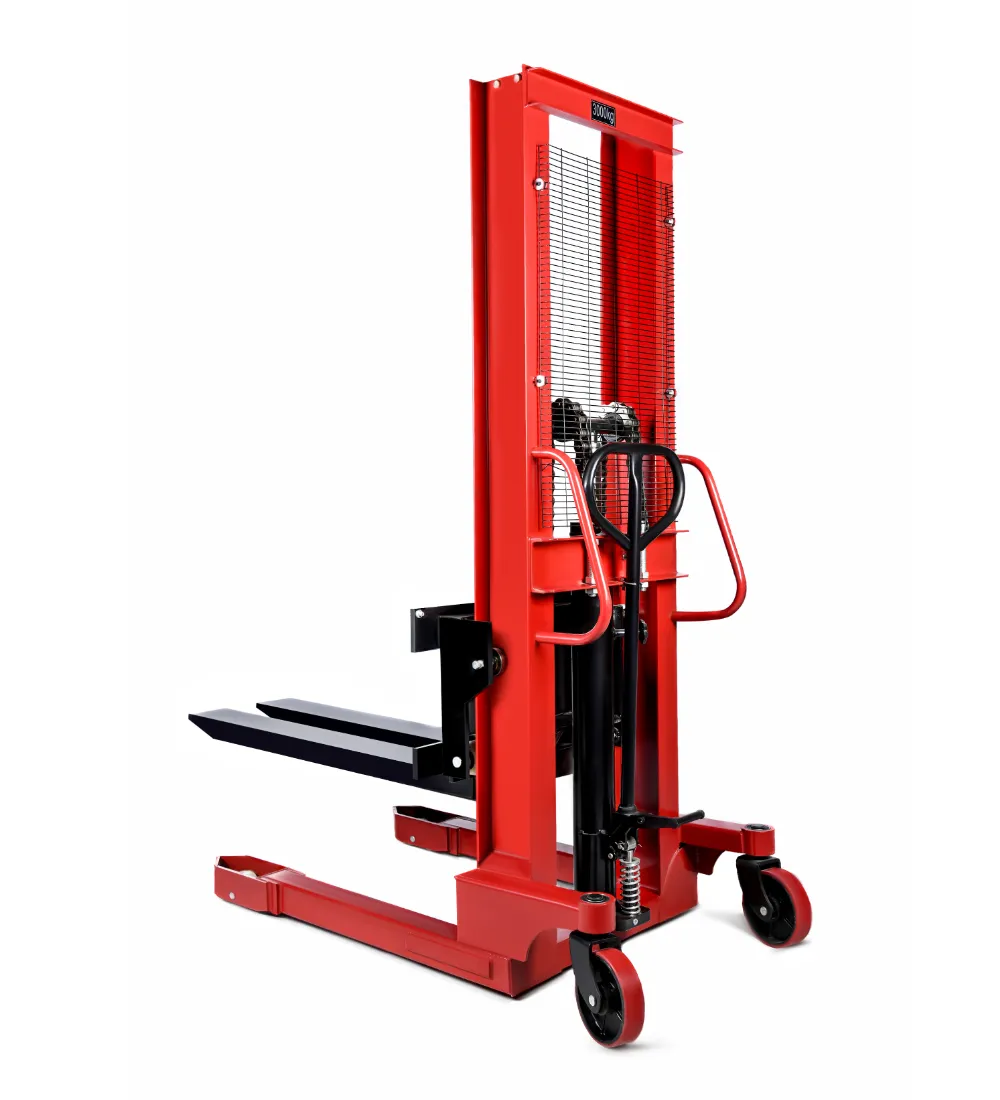 استاکر دستی ۳ تن ارتفاع ۱.۶ متر هاردکس سبک مدل HNL-MST3016-LCF